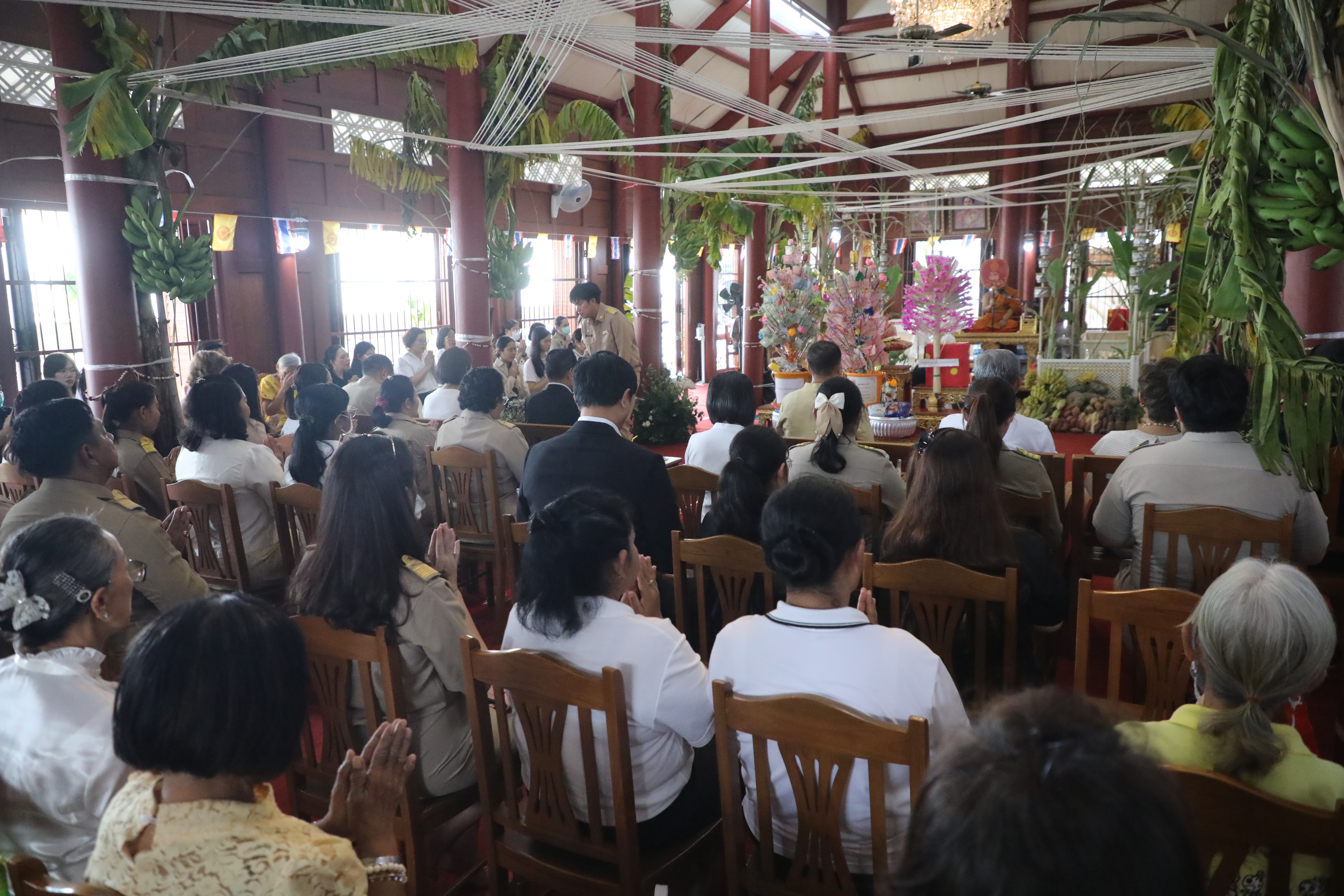 title - ส.ป.ก. ร่วมเป็นเจ้าภาพงานกัณฑ์เทศน์และร่วมฟังเทศน์มหาชาติเวสสันดรชาดก ณ วัดปรินายก วรวิหาร